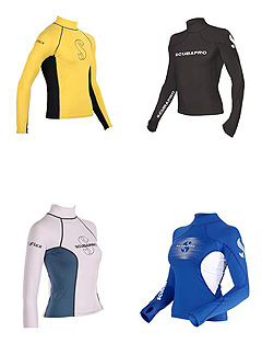 イメージ/ダイビング器材販売/ラッシュガード