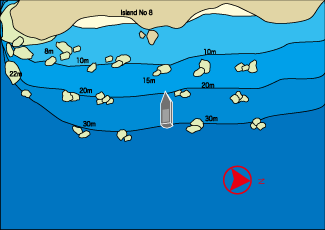 水中マップ/アトランティスX/シミラン諸島No.8